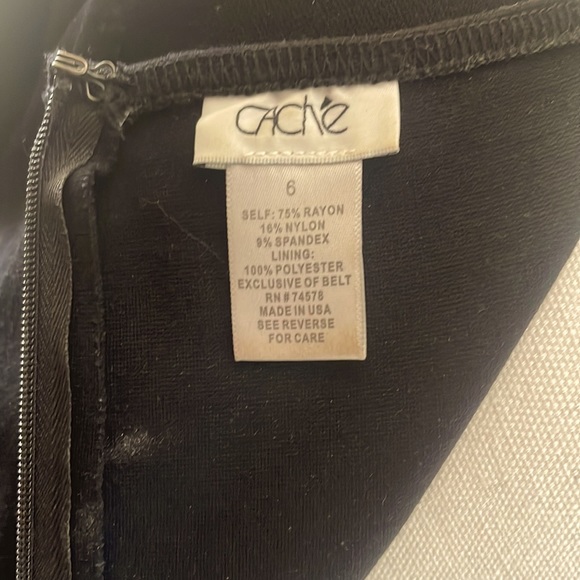 Cache black dress - Picture 5 of 5